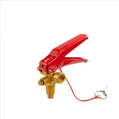 Zawór gaśnicy na dwutlenek węgla